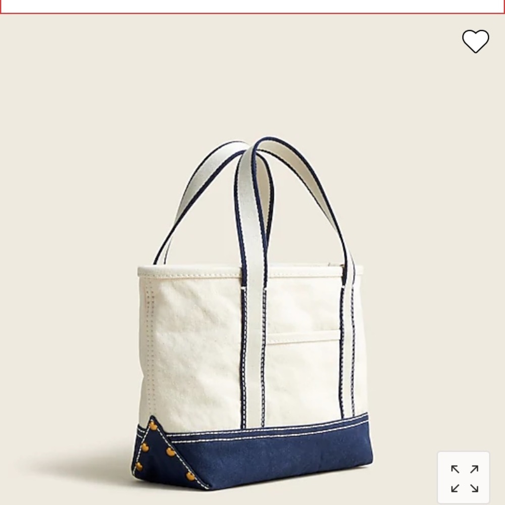 Small montauk canvas tote